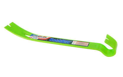 This drop-forged & spring tempered steel pry bar is a stout & handy tool with professionals in mind. It is a very useful tool for prying molding, pulling nails, scraping, roofing & siding work, lifting, & many other tasks! Special hook design for maximum prying power for nails, which can be pulled in three different ways with either the V-shaped slot, the curved tail, or the special hook paw. The blade edges are also ground & bevelled for the easy removal of the nails. Made in USA.