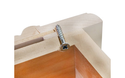 FastCap 15° Drawer Drilling Jig (DDJ) will increase the speed & quality when attaching 5-piece shaker drawer fronts. The DDJ allows you to drill a pilot hole at PRECISELY a 15° angle through the corner of the drawer. FastCap Model 15DDJ. Durable bushings inside jig