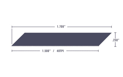 Excel #13 Fine Saw Blades - 5 Pack