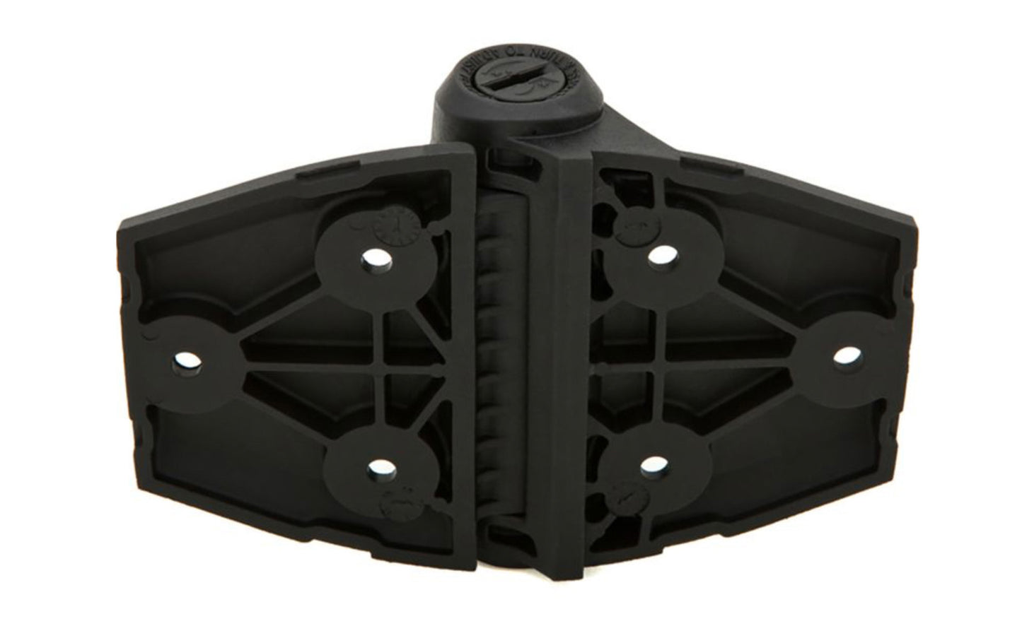 TruClose Wide Self-Closing Gate Hinge - 2 Pack. Adjustable self-closing speed hinges - Self-closes gates up to a maximum of 66 lbs (5' high x 3' wide gate). 3-9/16" high  x  5-1/4" wide size hinges. Industrial strength polymer with stainless steel components. National Hardware Model N346-207. Rust & corrosion proof