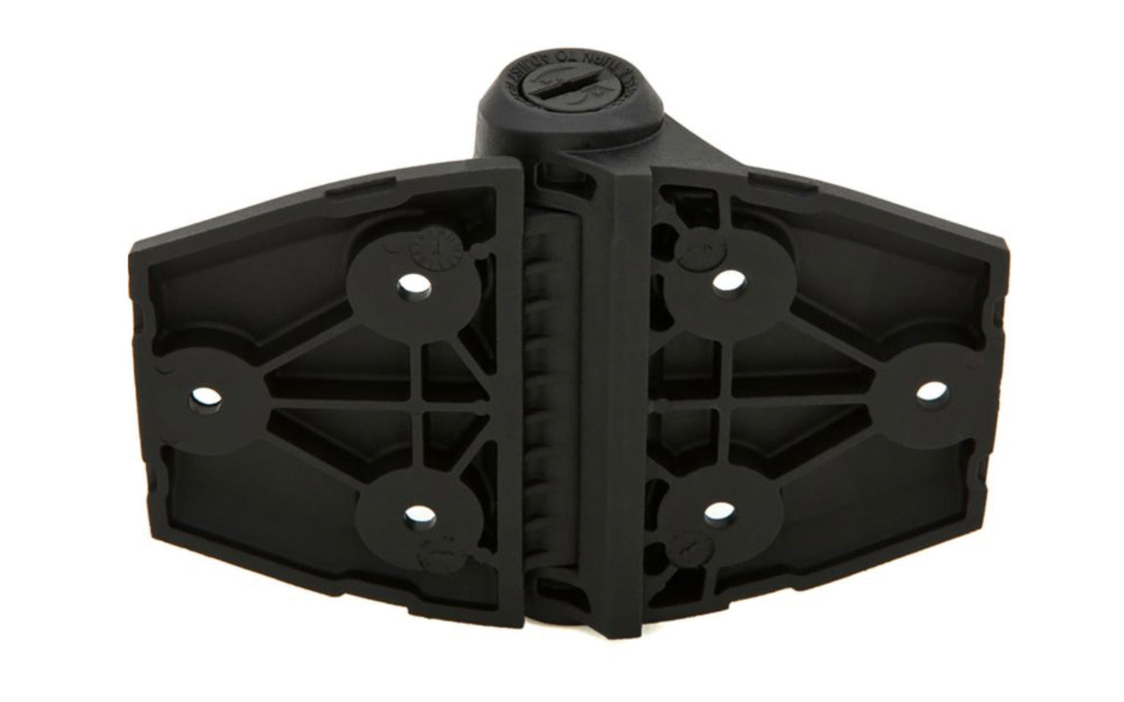 TruClose Wide Self-Closing Gate Hinge - 2 Pack. Adjustable self-closing speed hinges - Self-closes gates up to a maximum of 66 lbs (5' high x 3' wide gate). 3-9/16" high  x  5-1/4" wide size hinges. Industrial strength polymer with stainless steel components. National Hardware Model N346-207. Rust & corrosion proof