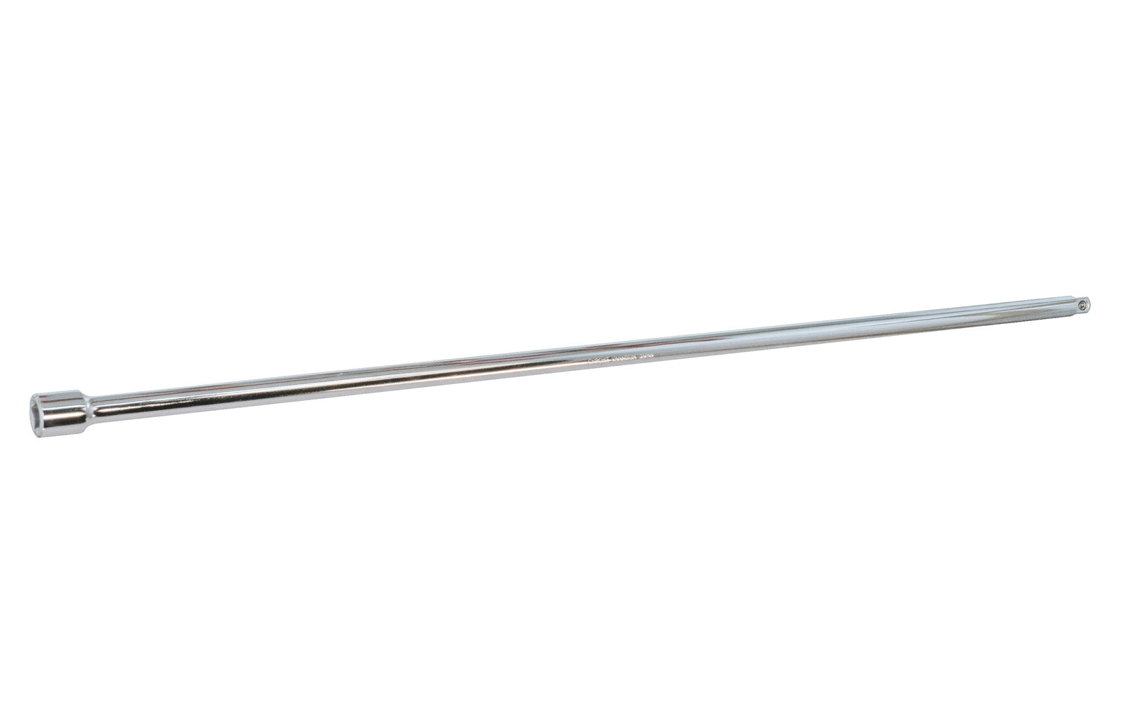 24" Socket Extension 3/8" Dr. Chrome Vanadium Steel.  Made in Japan. Center Sockets. Made in Japan. 24" length extension. 3/8" drive