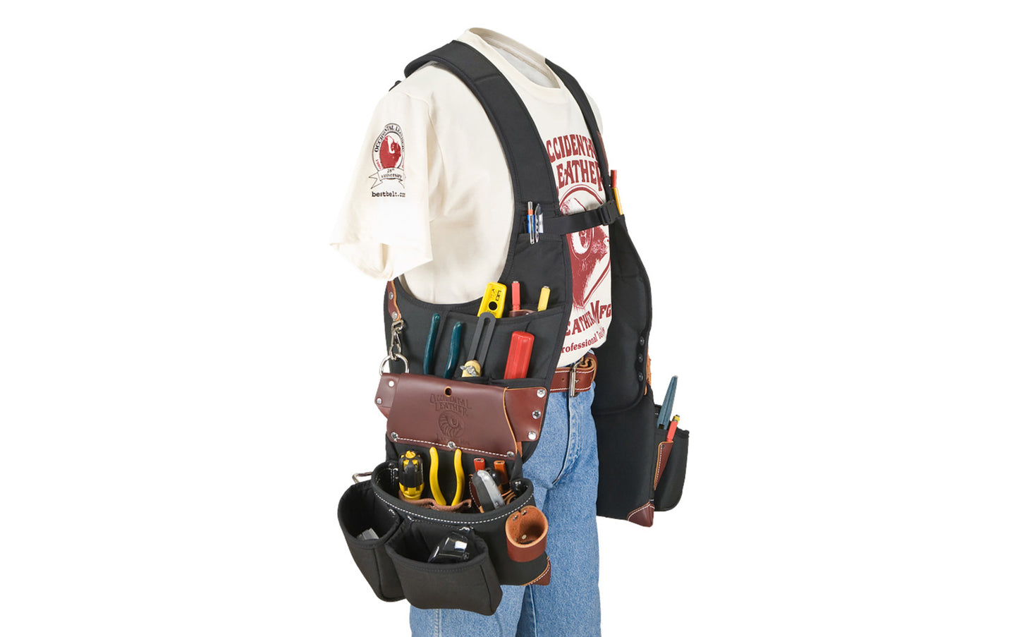 Occidental Leather "SuspendaVest" Oxylights Package ~ 2580