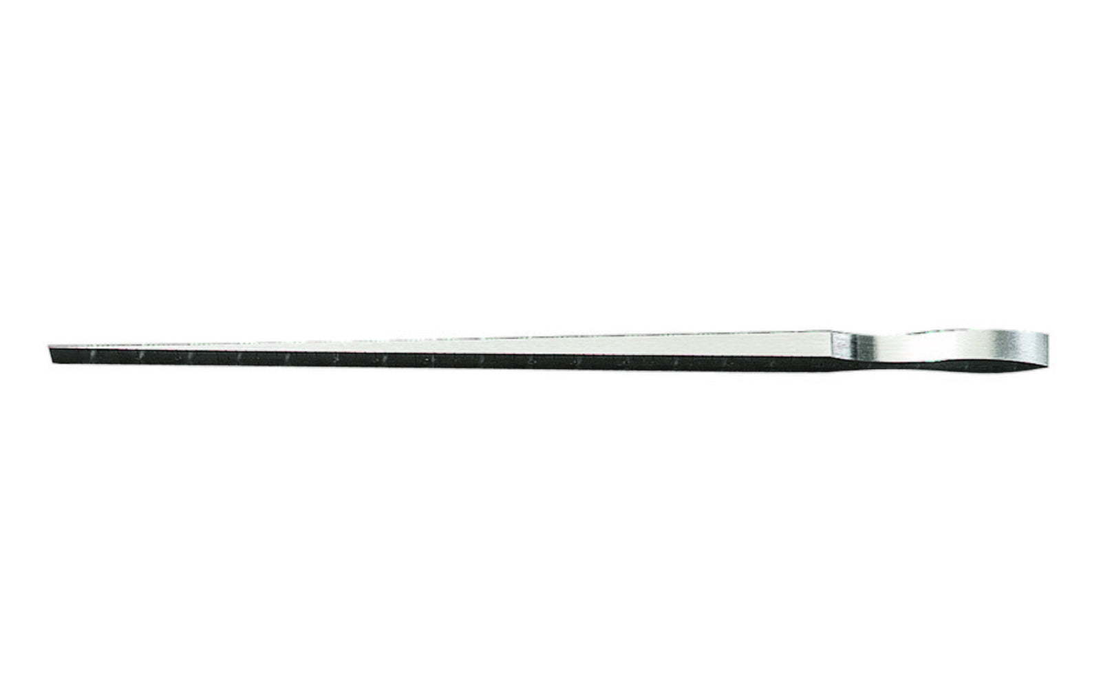 Starrett 270 Taper Gauge measures hole and slot sizes. It is quick to use, very accurate, & is a convenient size. One side graduated from .010" to .150" in thousandths of an inch; the reverse side from 0.3mm to 4mm in one-twentieth of a mm (0.05mm). Taper gage. Made in USA.