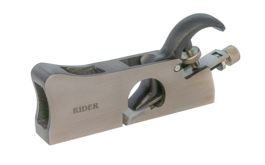 3-in-1 Shoulder Plane is a versatile & quality plane that detaches into three types of planes - Shoulder Plane, Bull Nose, & Chisel Plane. Great for rabbets, trimming plugs, 90° inside corners, cleaning up glue joints, & making tenons & dowels flush, & other joinery applications. Made by Rider / Soba. 744391104076. 