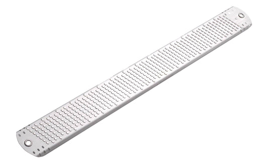 Made in USA - Microplane replacement blade - Fits standard 12" hacksaw frames but can also be used free hand - Model 30001 - Microplane Flat Hacksaw Rasp for quickly roughing out a shape or removing large amounts of material  It also works remarkably well as a general purpose blade - Microplane Hacksaw Rasp Blade - Stiff blade