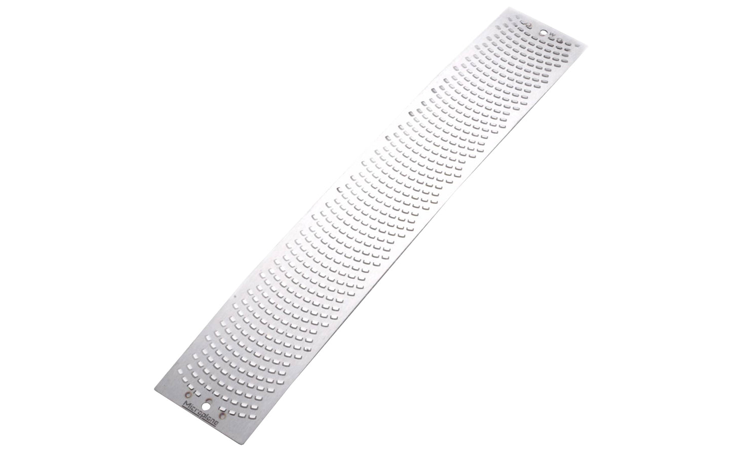 Made in USA - Model 30004 - Microplane Rasp Blade is designed for Stanley Surform Planer #21-296 & Stanley Surform File #21-295 - For Surform - Designed for 10" Surform Plane & File Rasp - Microplane Blade For Stanley Handles - Coarse Blade - Sharp rasp blade is made from hardened stainless steel - Replacement Blade