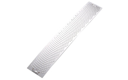 Made in USA - Model 30004 - Microplane Rasp Blade is designed for Stanley Surform Planer #21-296 & Stanley Surform File #21-295 - For Surform - Designed for 10" Surform Plane & File Rasp - Microplane Blade For Stanley Handles - Coarse Blade - Sharp rasp blade is made from hardened stainless steel - Replacement Blade