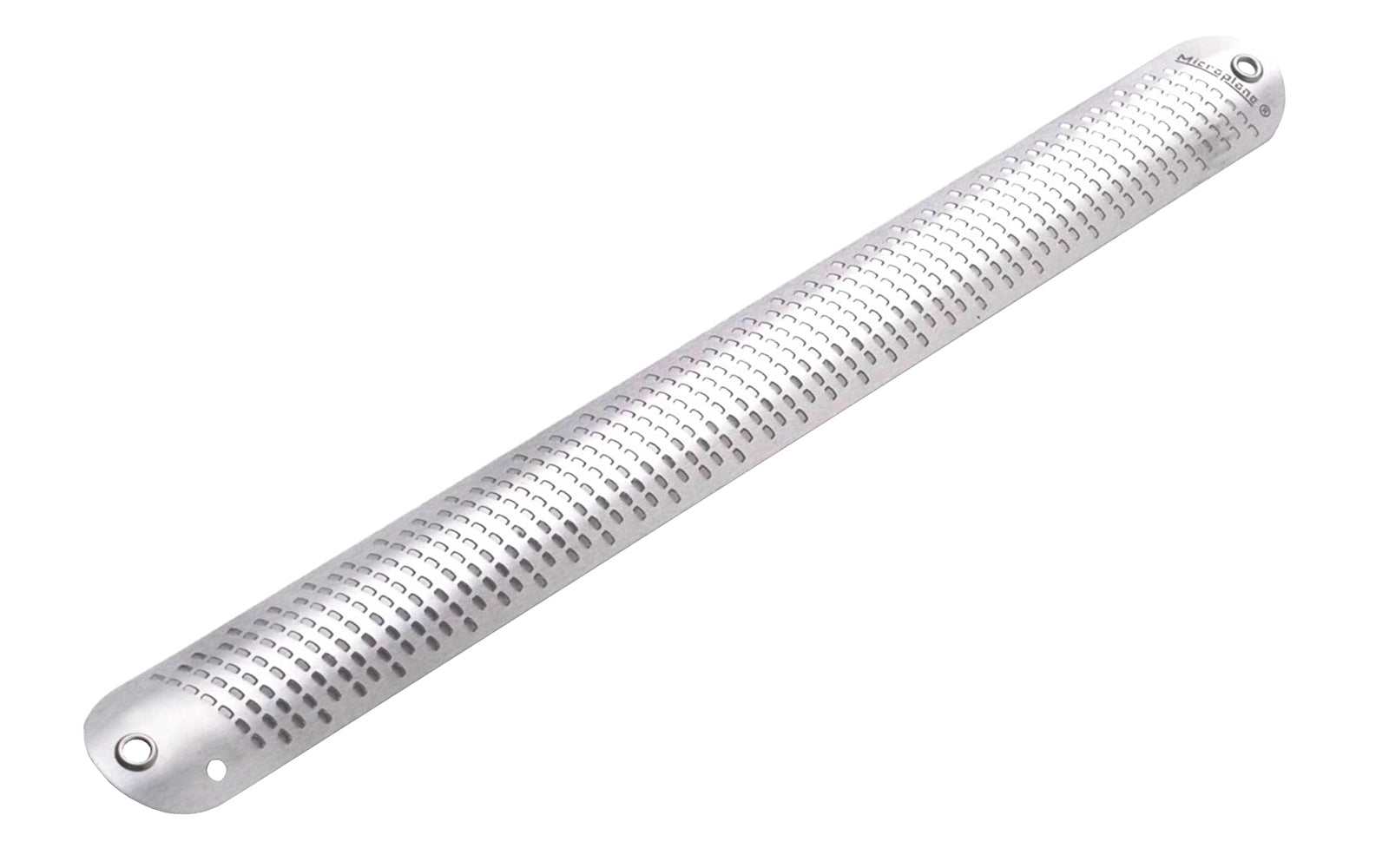 Made in USA - Microplane replacement blade - Fits standard 12" hacksaw frames but can also be used free hand - Model 30010 - Microplane Half Round Hacksaw Rasp Blade is the best tool for smoothing & shaping large inside curves. It also works remarkably well as a general purpose blade - Microplane Hacksaw Rasp Blade