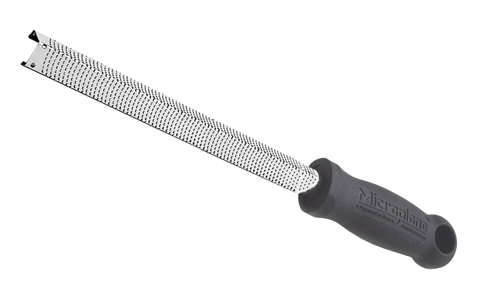 Made in USA - Microplane square blade with Handle - Model 30012 - Wood shaving - This Microplane square rasp with handle is used to enlarge holes & shape surfaces, but cuts much faster & leave a smoother finish than any similar tools. Made from hardened stainless steel - Surform - Grater - 1/2" size - Square