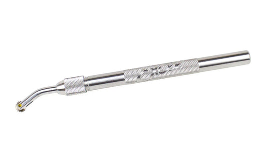 Excel 1/4" Swivel Pounce Wheel. Great for tracing, pattern making, marking, quilting, sewing, wooden working & other transferring applications. Made by Excel Blades. Model 30606. Made in USA.