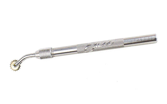 Excel 7/16" Swivel Pounce Wheel. Great for tracing, pattern making, marking, quilting, sewing, wooden working & other transferring applications. Made by Excel Blades. Model 30607. Made in USA.