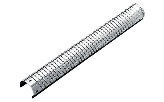 Made in USA - Microplane replacement blade - Round Coarse blade - 32001 - Shaving - Wood shaving - Razor-sharp rasp made from hardened stainless steel - 8" Long - Snap In - For final shaping of wood, plastic, or sheetrock. Great for using in a shaped area where circular design is needed - Grater - Surform - Circular