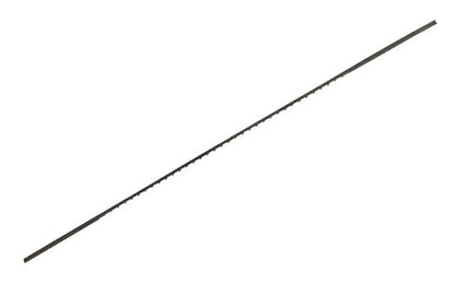 Olson 5" Plain End Scroll Saw 12.5 TPI Blades - 6 PC Set. For tight radius work in thin materials 1/8" & thicker. Cuts fast, provides good ship clearance & smooth finish.  Made in Germany. Model FR44600. 012373446002