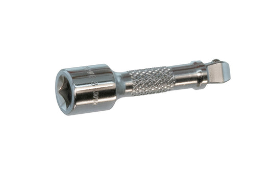 3" Socket Extension 3/8" Wobble Dr. Chrome Vanadium Steel.  Made in Japan. Center Sockets. Made in Japan. 3" length extension. 3/8" drive. Wobble Drive