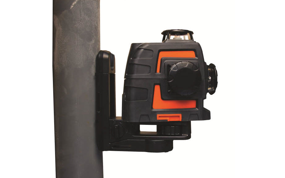 Model No. 40-6674 · Projects three self-leveling 360° planes of laser light for total jobsite coverage ~ GreenBrite Technology - 400% more visible than red lasers. Manual mode allows unit to tilt at extreme angles. Multi-functional magnetic base provides strong hold that will not slide. With battery pack.  049448066742