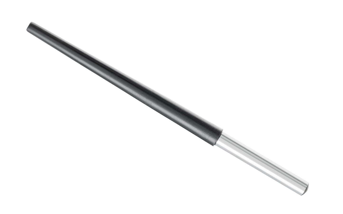 Pferd 5/16" x 3-3/8" Policap Expanding Radius Rubber Head. 1/4" shank diameter. Max RPM:  20000 RPM. Rubber mandrel. Model 42001. Made in Germany.