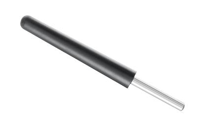 Pferd 1/2" x 3-3/8" Policap Expanding Radius Rubber Head. 1/4" shank diameter. Max RPM:  15000 RPM. Rubber mandrel. Model 42002. Made in Germany.