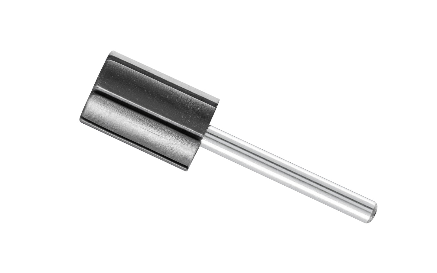 Pferd 3/8" x 5/8" Policap Expanding Rubber Head. 1/8" shank diameter. Max RPM:  45000 RPM. Rubber mandrel. Model 42010. Made in Germany.