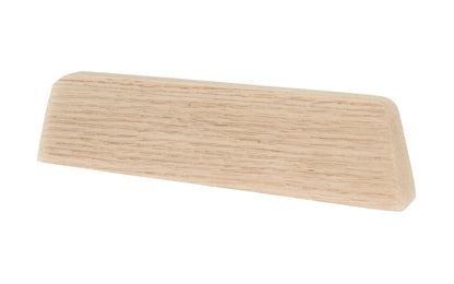 Classic & traditional smooth oak wood handle pull with 5" On Centers. Made of unfinished solid oak wood, this handle has a smooth feel & nice-looking grain to it. It may even be stained, painted, or varnished if desired. 5" spacing of screw holes. Solid oak pull this handle has straight lines & flat surfaces.