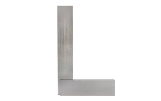 Alfa Tools 4" Solid Steel Square. Made from high quality tool steel. Squares have true right angle inside & outside. Beams & blades are precision ground. Blade is hardened. Length of the blade is measured from inner edge of the beam to the end of the blade. Made by Alfa Tools. Model TS10155. 721511782031 
