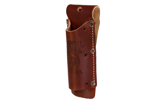 Occidental Leather Single Snip Holder Holster ~ 5028 - Model 5028 - Fits up to a 3" work belt - Snip Holder - 3" projection - Riveted - Holster - Hand Made - 759244084207 - Leather - Occidental Holder - Occidental Leather Metal Snip Holder - Tool Holder - Snip Holster - Wiss Snip Holster - Tin Snip Holder - Single Snip