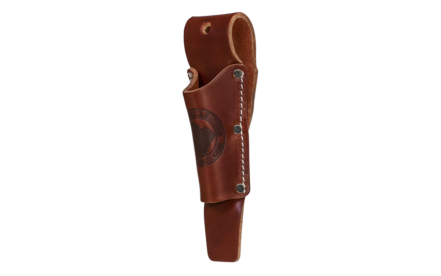 Occidental Leather Tapered Tool Holder Holster ~ 5032 - Model 5032 - Fits up to a 3" work belt - Leather Tool Holster - 3" projection - Riveted - Holster - Hand Made - 759244176803 - Leather - Occidental Holder - Occidental Leather Tool Holder - Tool Holder - Tapered Tool Holster - Tapered Holster - Tapered Tool Holder
