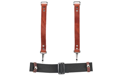 Occidental Leather Beltless extension kit is designed for the "Stronghold" Beltless 6-Bag Framer. Straps add 10” to total length of suspenders & backstrap adds up an extra 6” between bags in back. Industrial nylon material & genuine leather. Easy On & Off beltless tool bag system. Model No. 5045. 759244173505