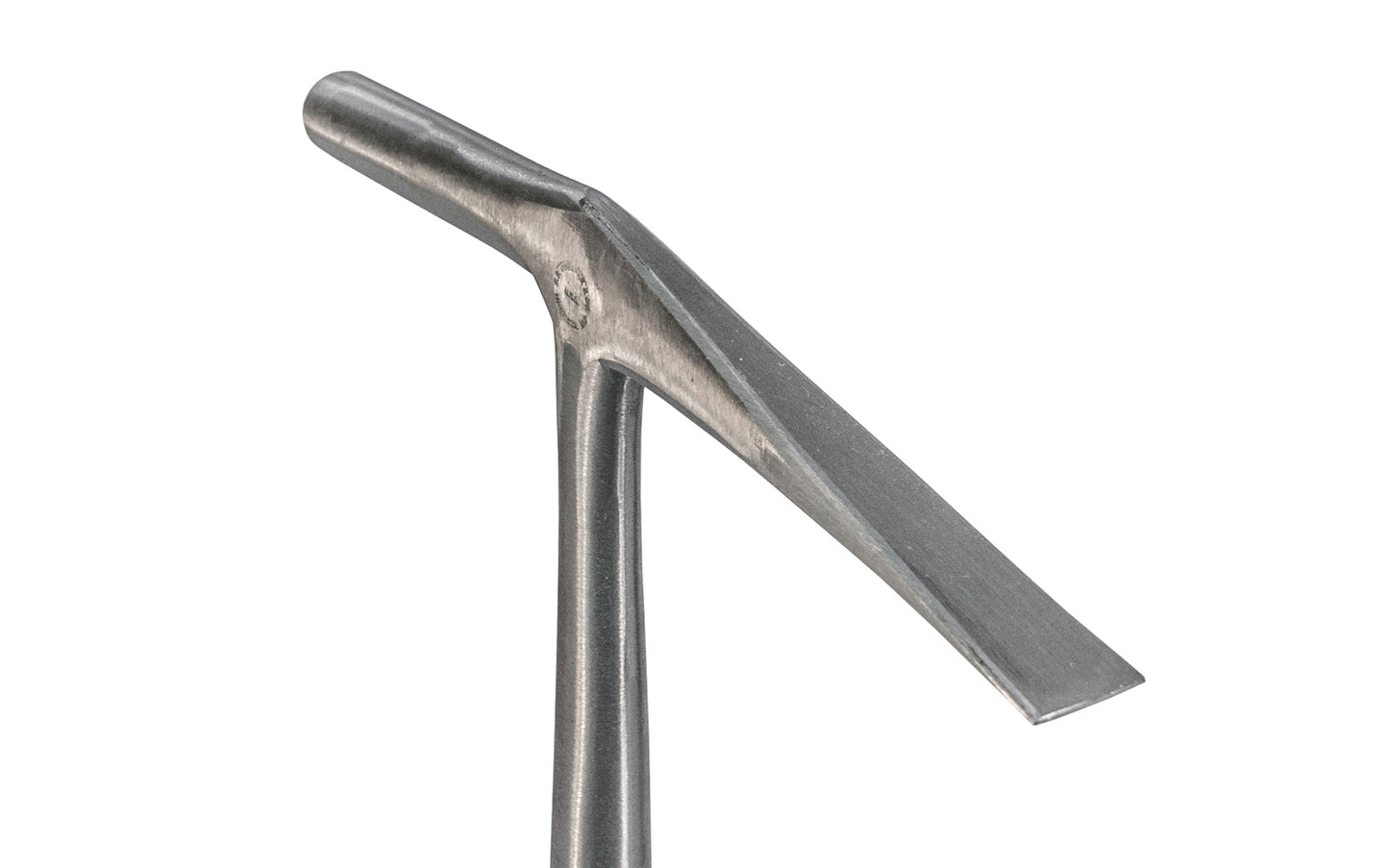 Made in USA · Model No. 55 ~ Quality French Saddler's hammer made by C.S. Osborne. Oval Walnut Handle is riveted through steel shank. Head & handle are steel, forged in one piece, highly polished. The smooth, blunt end of hammer is ideal to form leather & drive tacks in hard to reach places. - Leather working hammer