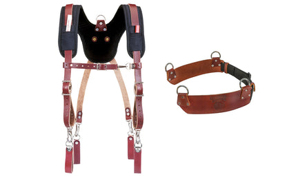 Occidental Leather "Beltless" Retro package kit Model No. 5595 is for those who wish to go "Beltless" with bags that accept a 3" belt. This allows the use of any of our traditional bags to suit your custom needs. Package Contains No. 5055 "Stronghold" Suspension System & "Beltless" Retro Kit No. 5592. 759244169409