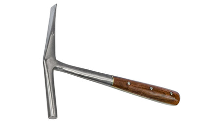 Made in USA · Model No. 55 ~ Quality French Saddler's hammer made by C.S. Osborne. Oval Walnut Handle is riveted through steel shank. Head & handle are steel, forged in one piece, highly polished. The smooth, blunt end of hammer is ideal to form leather & drive tacks in hard to reach places. - Leather working hammer~ 096685561424