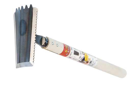 Japanese Asano 6-in-1 Weeder Hoe ~A quality Japanese Asano sharp-bladed weeder hoe that's good for variety of uses in the garden. Made of high carbon steel, the blades of this weeder hoe are sharp & used for various purposes such as grass cutting, soil leveling, soil loosening, grass collecting, cultivating, digging holes, & soil raising. Made in Japan
