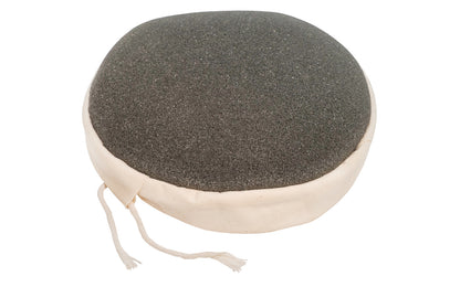 7-8" Reversible Terry Cloth & Foam Tie-On Bonnet - quality USA-made Terry Cloth & Foam reversible bonnet. The unique reversible construction allows for application & removal of wax with one pad. Elastic edge that holds the bonnet firmly in place. Size to fit - For 7 to 8" diameter. drawstring ties.  Made in the USA.