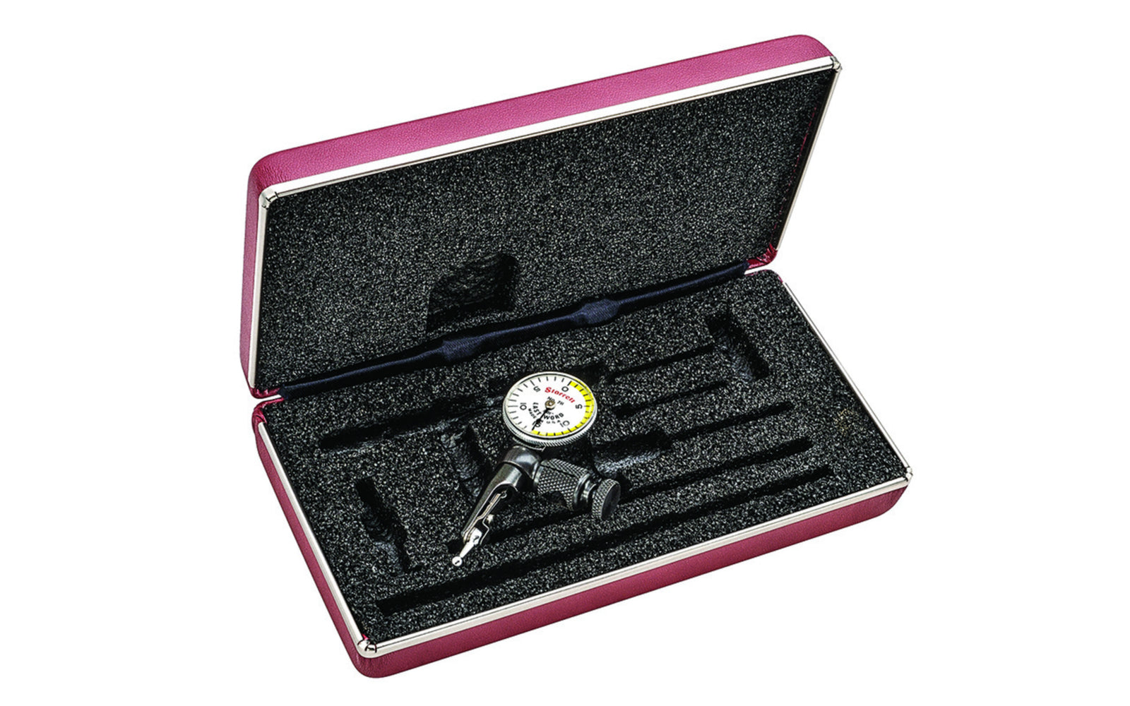 Starrett Last Word Dial Test Indicator. Ideal for precise measurements in all machining, layout, and inspection work. Model No. 711FSZ.   Made in USA. 049659529296. Starrett 711FSZ Last Word Dial Test Indicator Only.