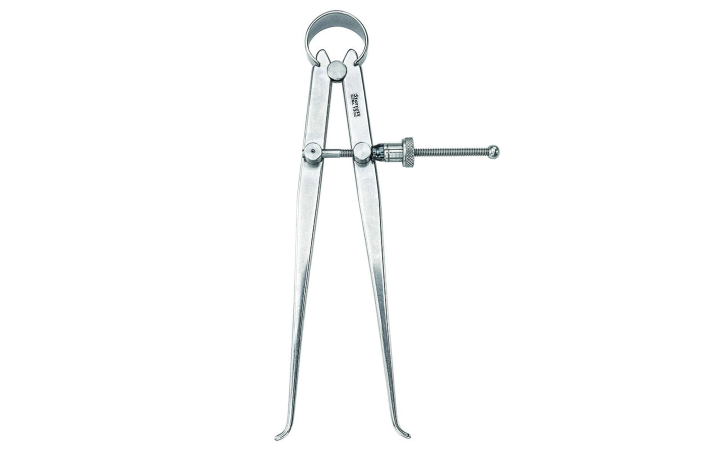 Starrett 73 Series 6" "Yankee" Spring-Type Inside Calipers with Flat Legs & Quick-Spring Nut are made from a high-grade steel & well-finished. The legs are made of flat stock & are very durable. Calipers feature a hardened fulcrum stud, strong & flexible bow string. Caliper size & capacity is 6". Made in USA.