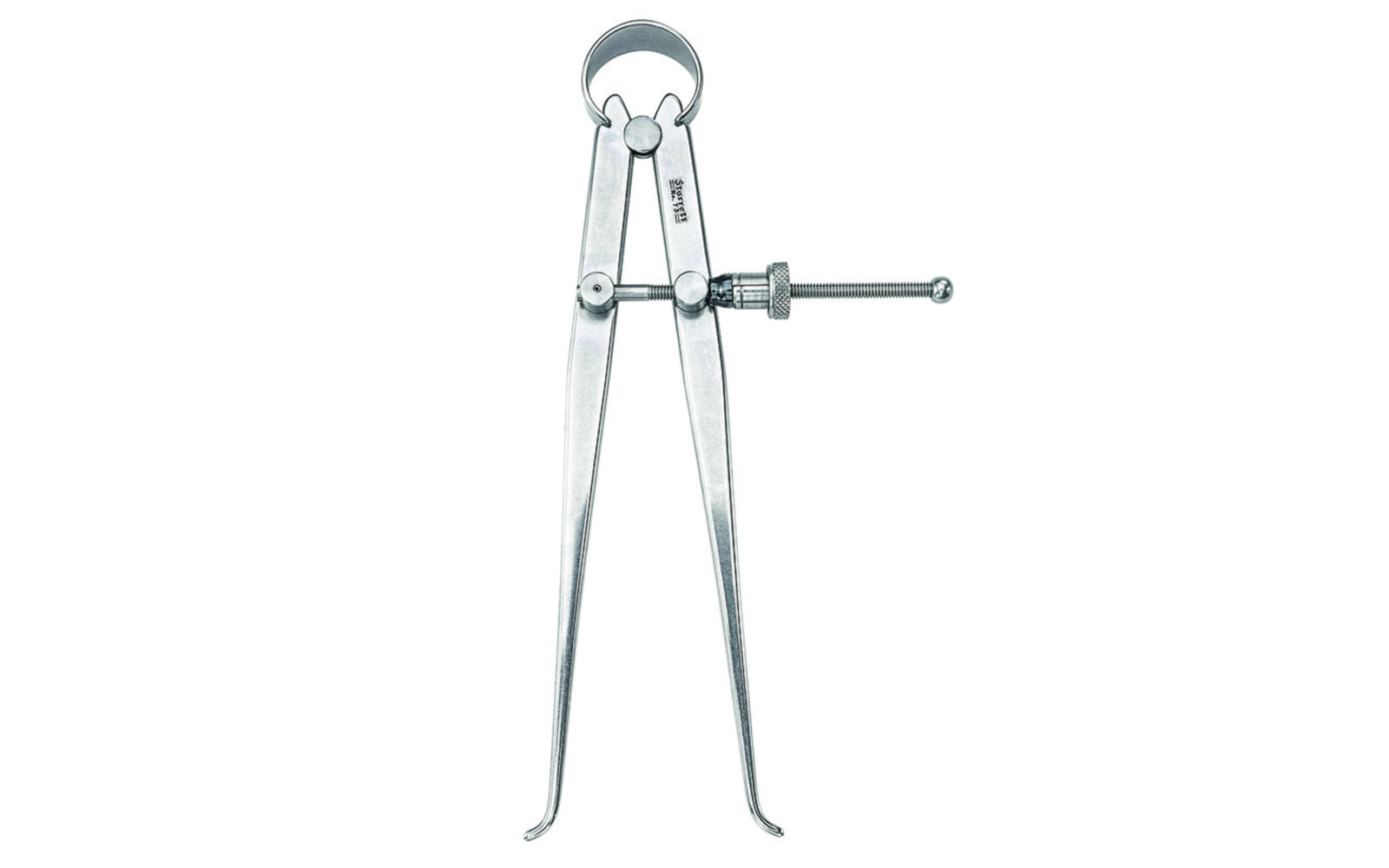 Starrett 73 Series 6" "Yankee" Spring-Type Inside Calipers with Flat Legs & Quick-Spring Nut are made from a high-grade steel & well-finished. The legs are made of flat stock & are very durable. Calipers feature a hardened fulcrum stud, strong & flexible bow string. Caliper size & capacity is 6". Made in USA.
