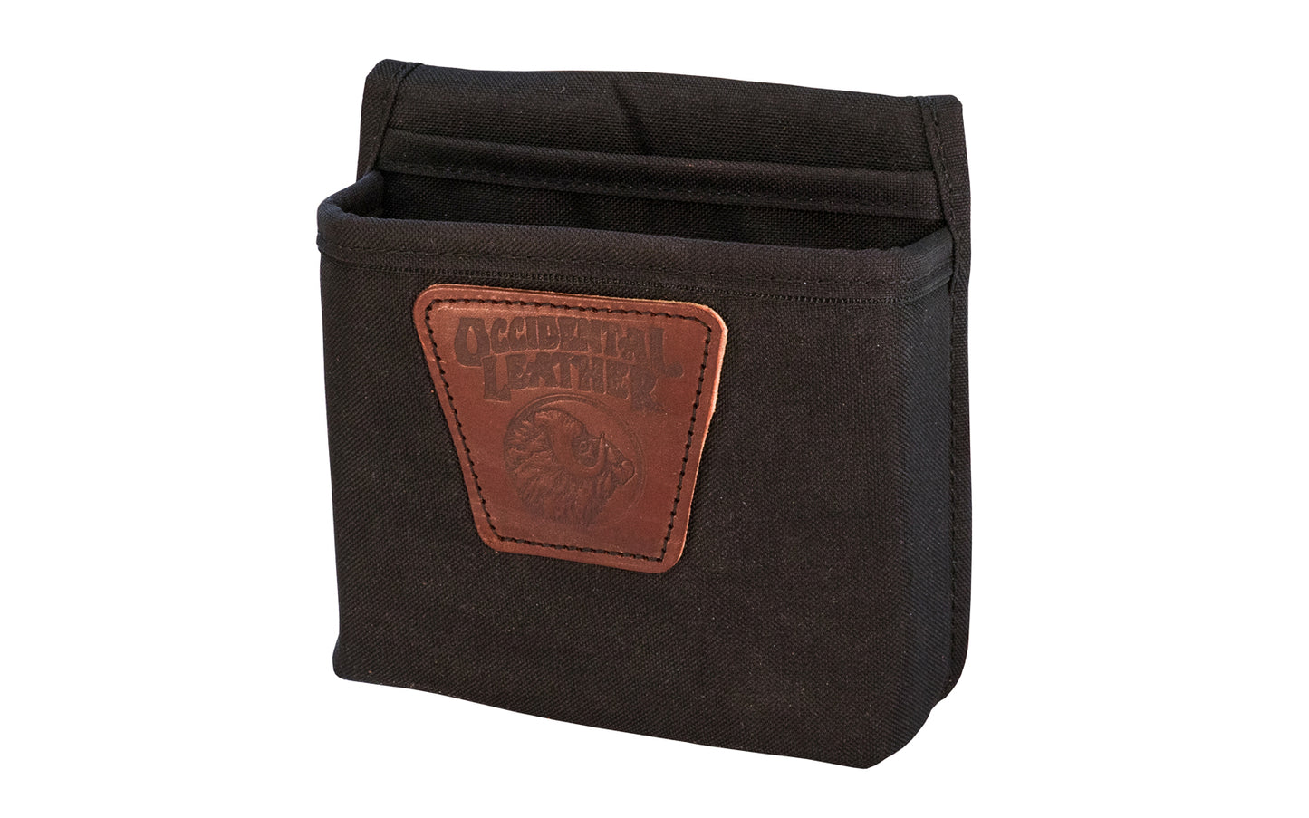 Occidental Leather Clip-On Large Pouch - Model 9503 ~ This bag by Occidental Leather is a cost efficient fastener & tool management clip-on pouch. The bag has an angle square holster pouch as well. Perfect for small jobs or the do it yourself weekend projects. Made of Nylon & genuine Leather - 759244175202