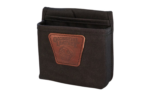Occidental Leather Clip-On Large Pouch - Model 9503 ~ This bag by Occidental Leather is a cost efficient fastener & tool management clip-on pouch. The bag has an angle square holster pouch as well. Perfect for small jobs or the do it yourself weekend projects. Made of Nylon & genuine Leather - 759244175202
