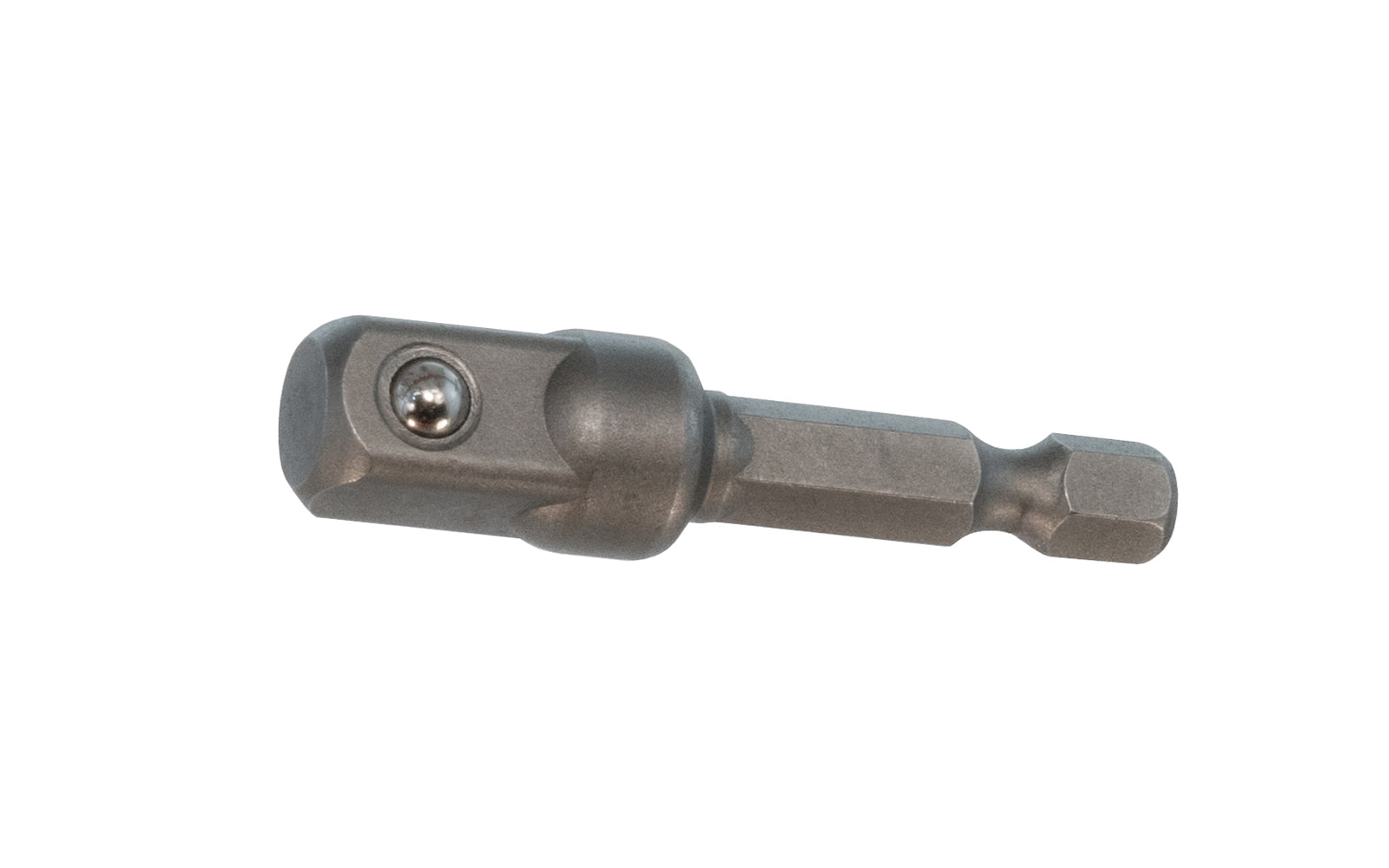 3/8" Dr Adapter - 1/4" Hex Ball Shank. 1/4" Hex to 3/8" Square Drive Socket adapter. Bestway Tools. Model 84073. 080497840730