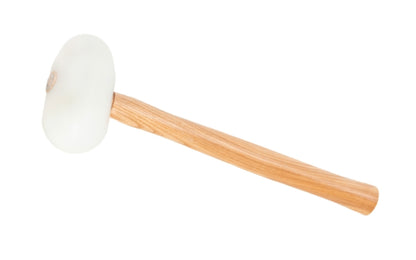 Picard's Bossing Hammer is a tinsmiths' hammer, egg-shaped, made from special durable plastic. Special plastic curved material designed for sheet metal. Picard Bossing Hammer - 13 oz. 4016671015393. Model 395 ES. Made in Germany.