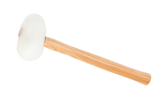 Picard's Bossing Hammer is a tinsmiths' hammer, egg-shaped, made from special durable plastic. Special plastic curved material designed for sheet metal. Picard Bossing Hammer - 13 oz. 4016671015393. Model 395 ES. Made in Germany.