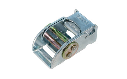 1" T.C.S. Toothless Buckle. This buckle has non-slip spring loaded locking action designed for quick & easy adjustment. 650 lbs Working load limit. No. 6158092