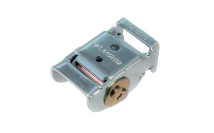 1" T.C.S. Toothless Buckle. This buckle has non-slip spring loaded locking action designed for quick & easy adjustment. 650 lbs Working load limit. No. 6158092