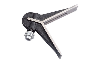 The Starrett C11-6 Center Head Only for 6" Combination Square. Cast iron head with black wrinkle finish. Center head.   Made in USA. 049659500738