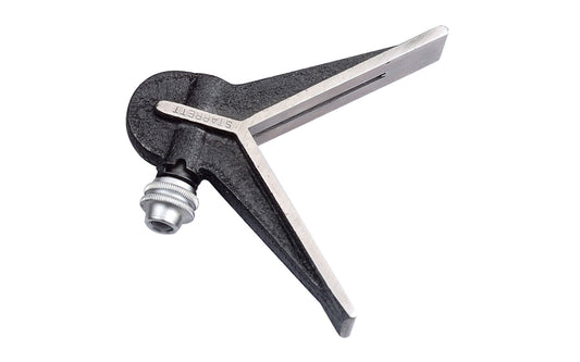 The Starrett C11-6 Center Head Only for 6" Combination Square. Cast iron head with black wrinkle finish. Center head.   Made in USA. 049659500738