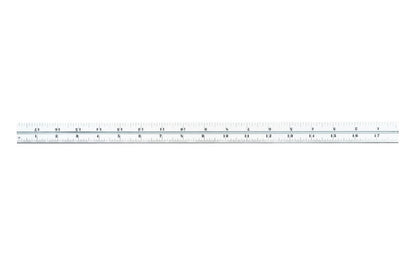 Starrett 18" Satin Chrome Blade for Combination Squares, Sets & Bevel Protractors