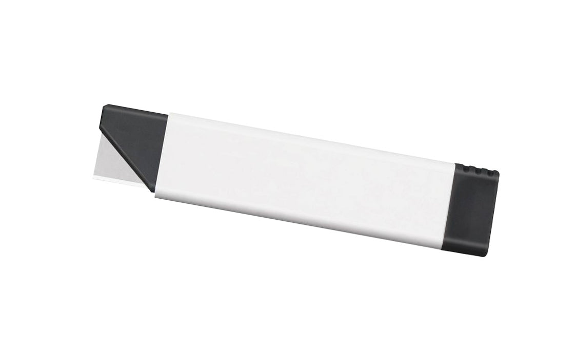 Olfa CTN-1 Snap-Off Carton Cutter is the ideal solution for opening boxes, packaging materials, tape, & more. This compact box cutter has a streamlined body & easily fits your pocket, desk, toolbox, or kitchen drawer. 091511400397. 18 mm (3/4") wide blade - Segmented single sided carbon steel razor blade. Made in Japan