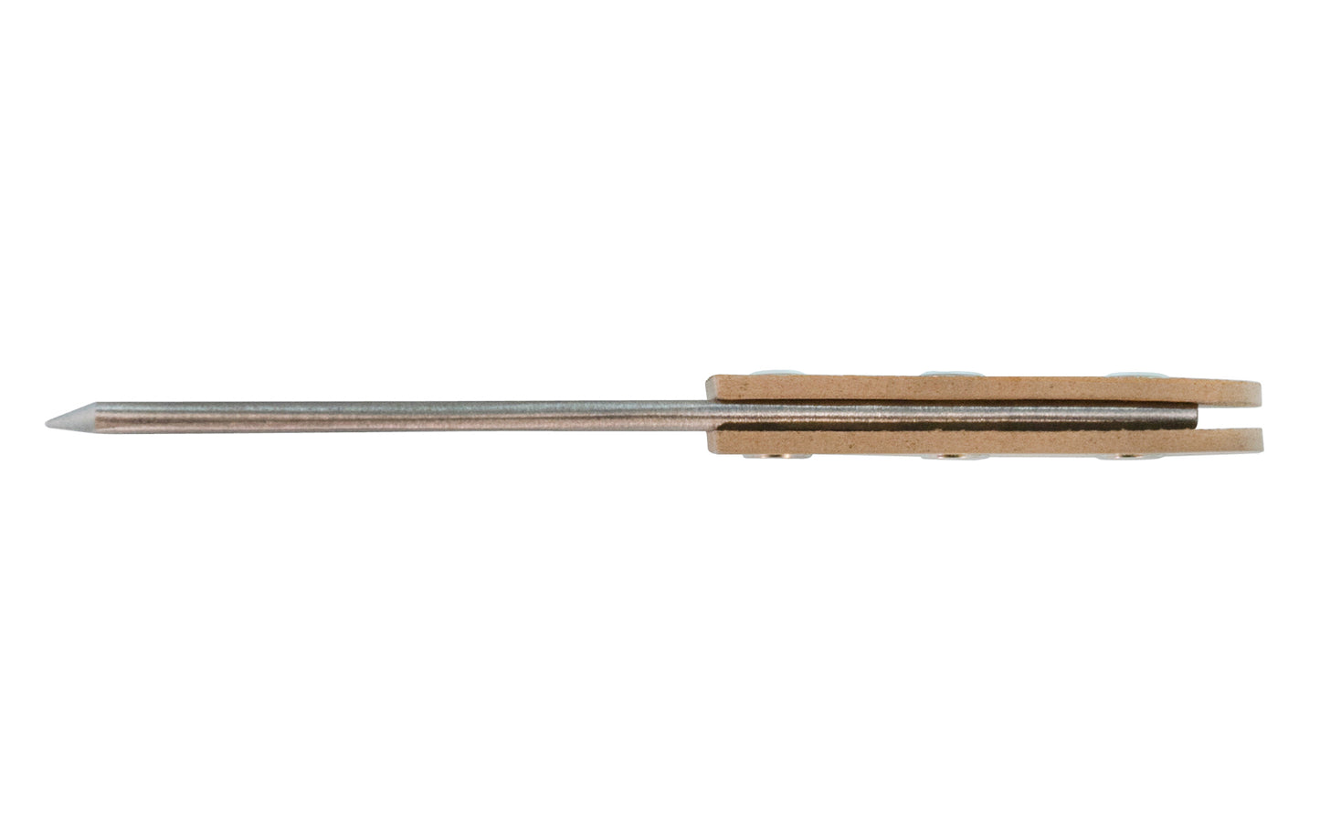 This hefty "chipping knife" is made by Crown Tools in Sheffield, England. The knife is also known as a hacking knife. It is a stout & heavy-duty knife that's great for use as a glazier knife for glazier's work, general hacking. Model No. 380.