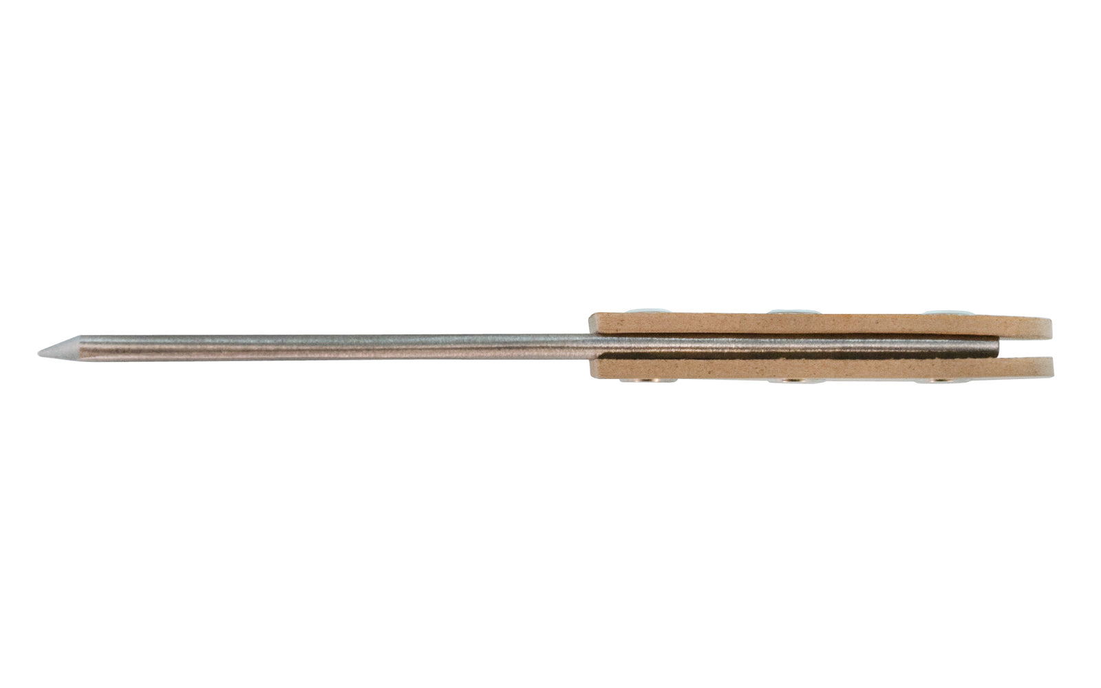 This hefty "chipping knife" is made by Crown Tools in Sheffield, England. The knife is also known as a hacking knife. It is a stout & heavy-duty knife that's great for use as a glazier knife for glazier's work, general hacking. Model No. 380.