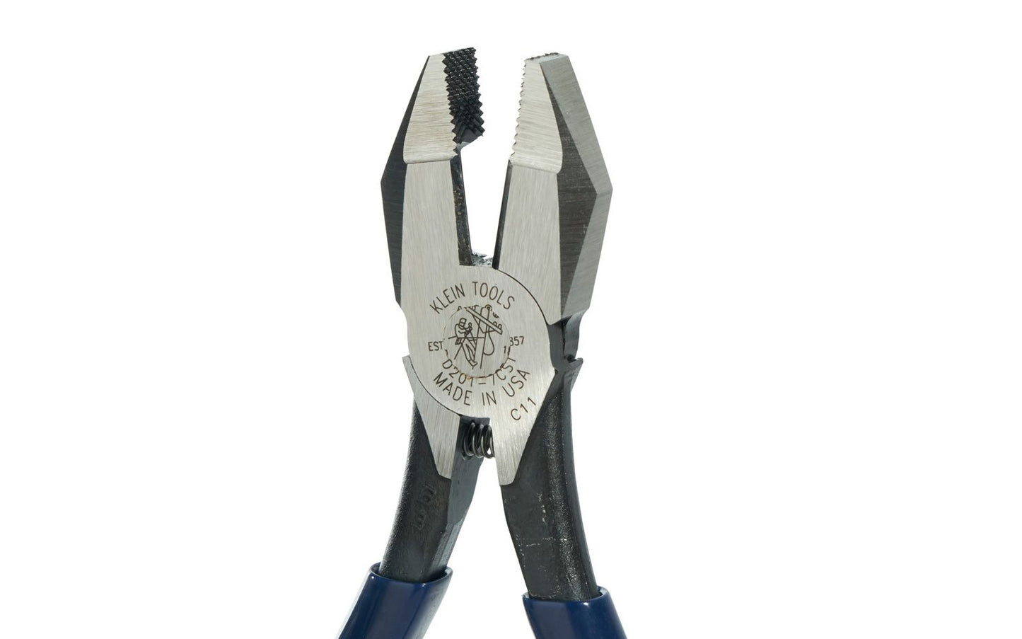 Klein Tools 9" Ironworker's Pliers D201-7CST twist & cut soft annealed rebar tie wire. They feature knurled jaws for a good grip & a spring-loaded design which enables self-opening. Unique handle tempering helps absorb the ''snap'' when cutting wire. Precision-hardened plier head. 9" overall length. 092644703027